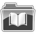 folder, library icon