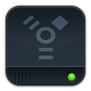 disk,dark,firewire,disc,save icon