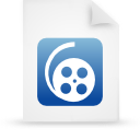 blue, document, file, paper icon