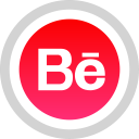 behance, logo, media, social svg vector icon