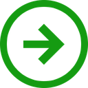 direction, positive, right, stagnant, trend icon
