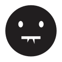 emoji, emotion, evil, smiley svg vector icon