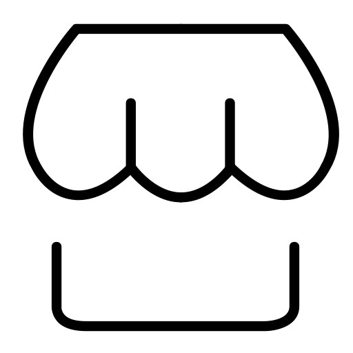Shop svg vector icon