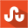 social,media,flat,shadow,set,stumbleupon icon