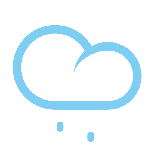 Weather Rain svg vector icon