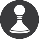 chess, game, grey icon