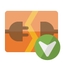 disconnect,down icon