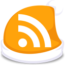 xmas,feed,orange,rss,subscribe icon
