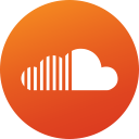 circle, colored, gradient, media, social, social media, soundcloud svg vector icon
