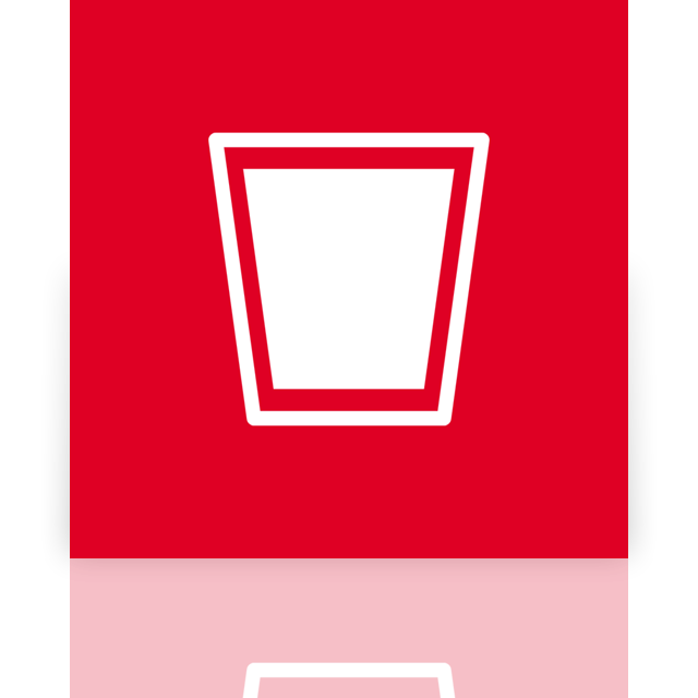 recycle,bin,full,alt,mirror icon