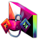 ag, folder, games icon
