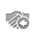 hand,handshake,left icon