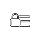 facebook, general settings, security, settings svg vector icon