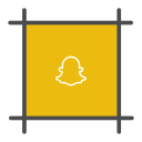 chat, snap, snap gogols, snapchat, snapy, video chat svg vector icon