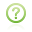 frame, green, question icon