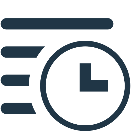Plan History svg vector icon