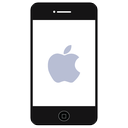 iphone, smart phone icon