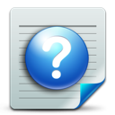 document, help icon