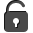 unlock icon