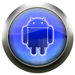 blue,android icon