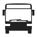 bus, car, front, renault, transport, transportation svg vector icon