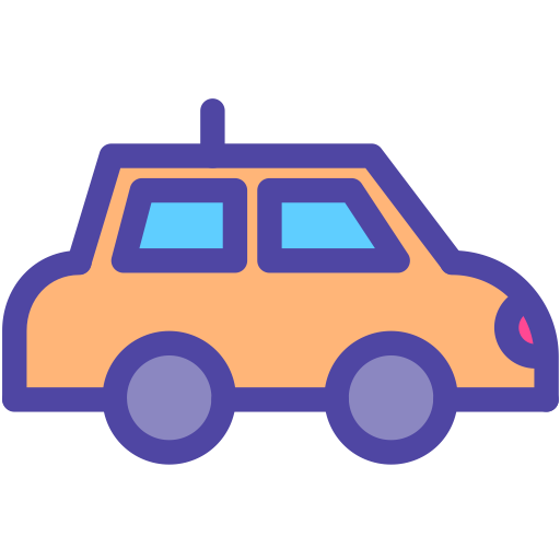 Taxi svg vector icon