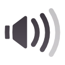 audio, medium, panel, volume icon
