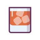 alcohol, bar, cocktail, drink, glass, party, summer svg vector icon