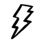 flash, hand drawn, hand-drawn, idea, light, lightning, power, weather icon