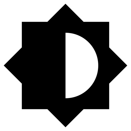 Ic Brightness Medium svg vector icon