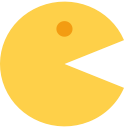pacman svg vector icon