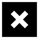 cancel, close, cross, delete, remove, square svg vector icon
