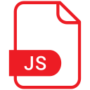 document, eps, file, format, js svg vector icon