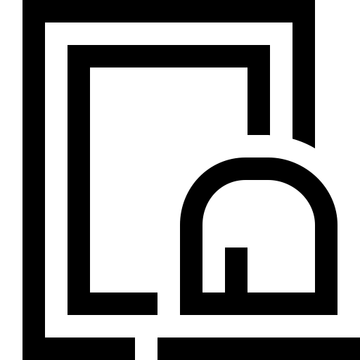 The Judicial Access Control Alarm svg vector icon