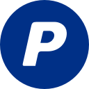 circle, paypal, round svg vector icon