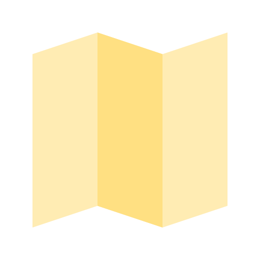 Map svg vector icon