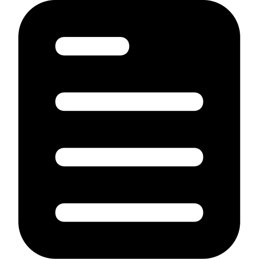 Brief Introduction svg vector icon