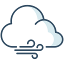 cloud, weather, whiffle, wind svg vector icon