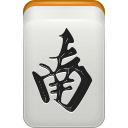 mahjong, south, wind icon