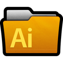adobe, cs5, directory, documents, folder, illustrator icon