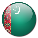 turkmenistan,flag,country icon