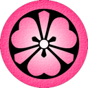 pink,katabami icon