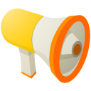 megaphone, y icon