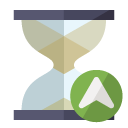 hourglass,hourglass up,up icon