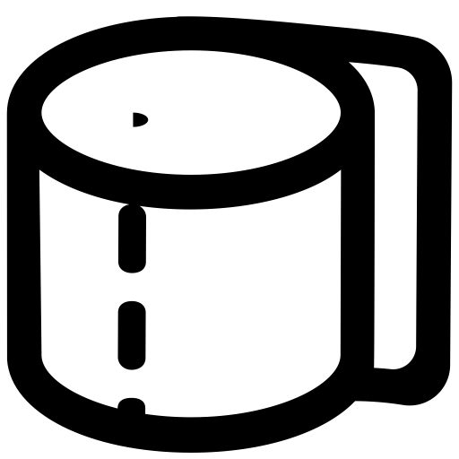 Rolled svg vector icon