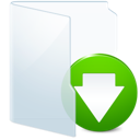 download, folder icon