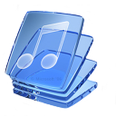 glass,music icon