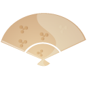 fan,beige icon