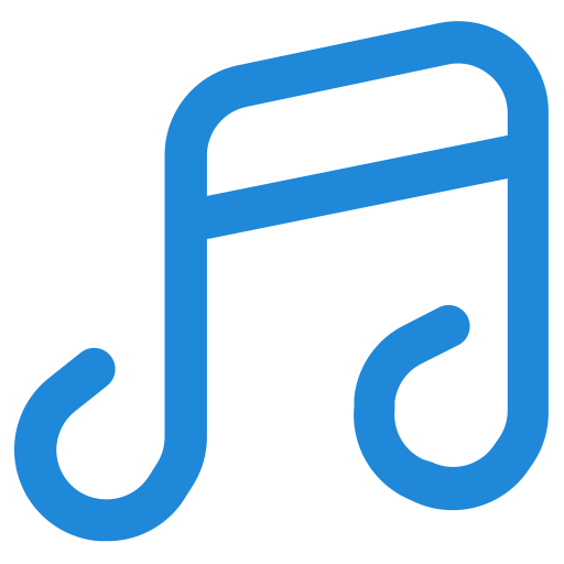Background Music svg vector icon