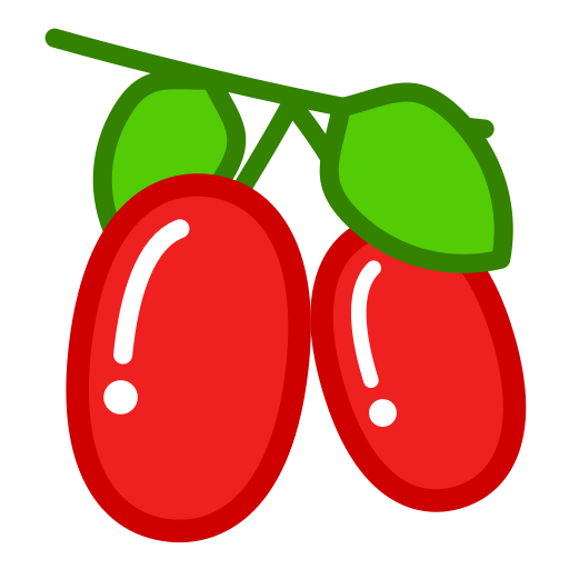 Jujube svg vector icon